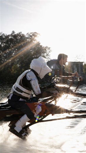 This chase scene was harder than expected