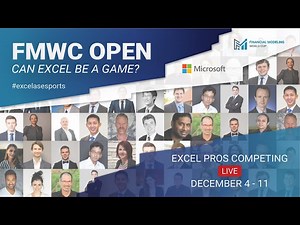 World's best Microsoft Excel users battle it out in a head-to-head tournament