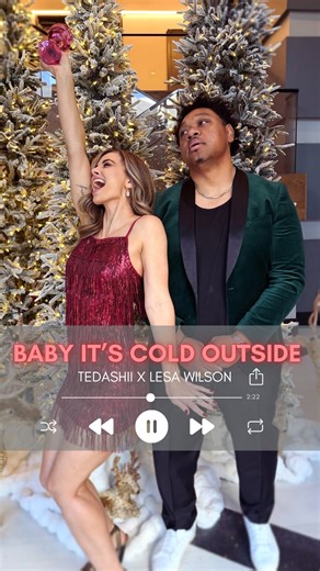 Lesa Wilson on Instagram: "🎄 Seasonal shenanigans activated! Merry Christmas ya filthy animals. #babyitscoldoutside #remake #tedashii #lesawilson"