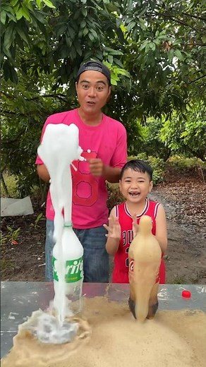 Coca Cola VS Mentos, Sprite VS Mentos