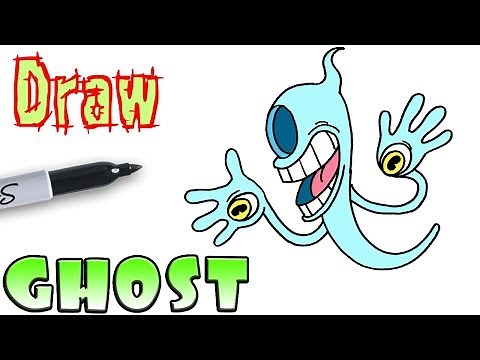 How to Draw the Phantom Express Ghost | Cuphead