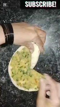 Crispy Laher Paratha | Easy Veg-Stuffed Layered Paratha Recipe