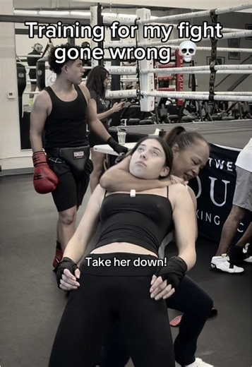 I'm terrified for part 3… 🥲 @Heidi S. Wilson ❌ the goat herself 🫡 #funny #boxing #relatable #college #fight
