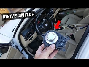 HOW TO REMOVE AND REPLACE NAVIGATION IDRIVE SWITCH ON BMW E90 E91 E92 E93