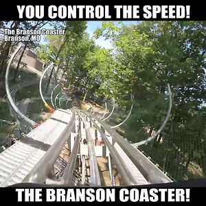 154K views · 911 reactions | You control the speed on The Branson Coaster! New "double" Alpine Coaster in Branson, MO! | Theme Park Review | Facebook