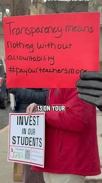 GRPS teachers picket amid contract negotiations