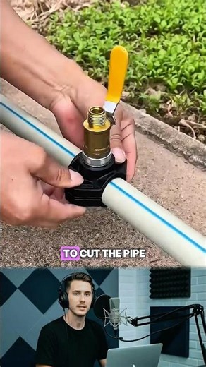 Install a Tap Yourself Easily with This Automatic Connector! #lifehacks