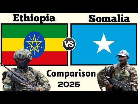 Ethiopia vs Somalia Military Power Comparison 2025 | Somalia vs Ethiopia Military Power 2025