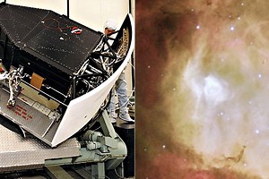 Hubble Captures Eerie Image of the Ghost Head Nebula NGC 2080 Located 168,000 Light-Years from Earth