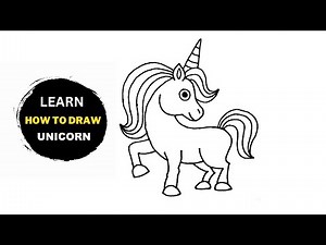 How To Draw Unicorn For Kids | Unicorn Drawing Easy
