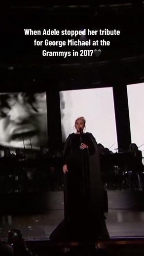 Adele's Emotional George Michael Tribute at the Grammys 2017