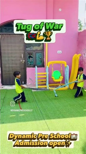 Tug of War Activity for Kids | Fun & Teamwork Game 💪 #Shorts
