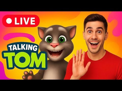 🔴 LIVE 😻 Talking Tom Is Back! | Fun Chat + Gameplay + Jokes | Watch Till End!”