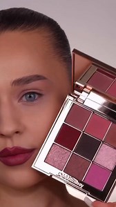 29K views · 28 reactions | Seeing red... in the best way 殺 Natasha Divo creates a smoky, sultry look using Charlotte Tilbury’s Beautyverse Love Palette, Pillow Talk Push Up Lashes Mascara, Beauty Light Wand, + Matte Beauty Blush Wand ✨ Grab these must-haves + more from the brand here: https://revolve.visitlink.me/VxfGZb | REVOLVE | Facebook