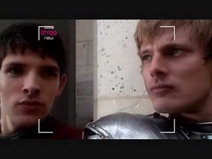 Bradley James & Colin Morgan and an 80s Power Ballad