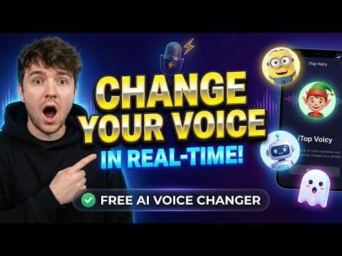 Change YOUR Voice in Real-Time With iTop Voicy! | FREE AI Voice Changer!