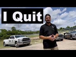 I just quit driving hotshot - week 1