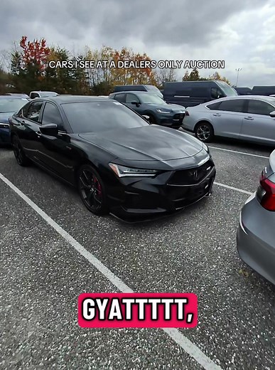 Acura TLX Type S 2025 at Dealer Auction