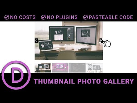 Divi Thumbnail Photo Gallery Tutorial: Easy Step-by-Step Guide with Copy & Paste Code