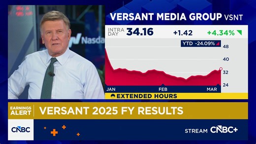 Versant debut earnings report shows continued pay TV pressure, digital growth