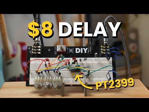 Build a $8 Guitar Delay Pedal on a Breadboard (Beginner Circuit)