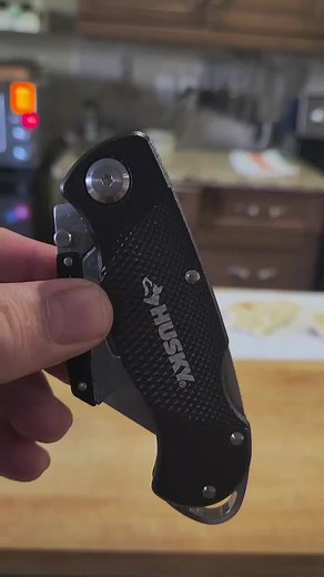 Husky knife blade change. #homedepot #husky #knife #whysohard | Husky