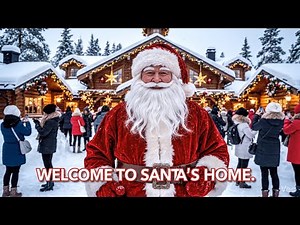 CHRISTMAS in Santa Claus Village 2025 | FULL Walking Tour | Rovaniemi, Lapland Finland