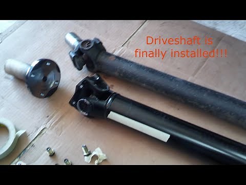 C3 LS Swap Pt. 11: How to Install a Driveshaft in a C3 Corvette - The Easy Way!