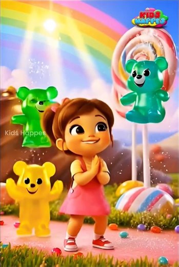 She Entered a Candy World! 🍭😲 | Magical Candy Land Adventure for Kids 🌈✨