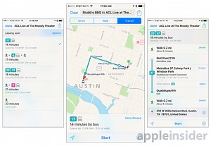 Just in time for SXSW, Apple Maps transit directions launch in Austin | AppleInsider