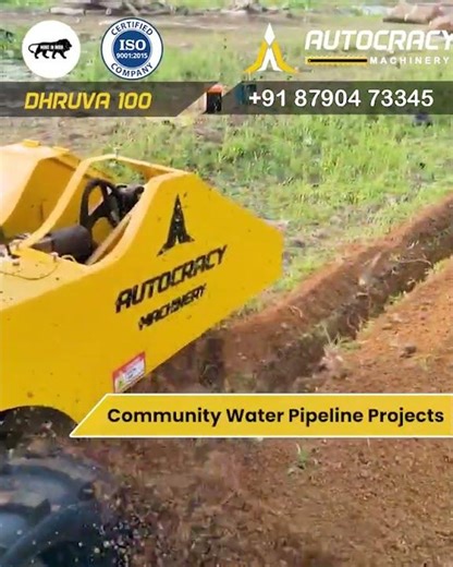 Mini Trencher for Water Management & Utility Works – Dhruva 100