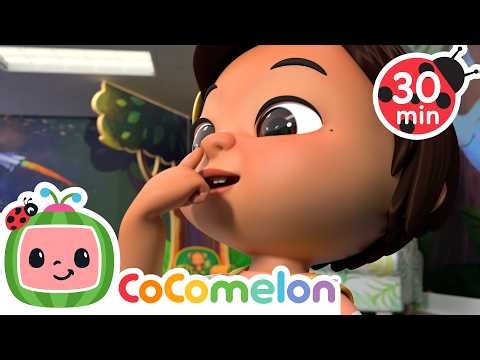 Head Shoulders Knees and Toes V2 | CoComelon Nursery Rhymes & Kids Songs