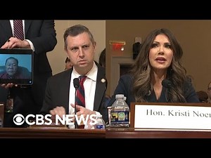 Watch: Congressman confronts Kristi Noem about deporting veterans and their families