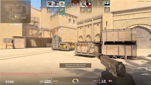 m0NESY在高强度FACEIT对局狂砍34杀｜4500ELO局