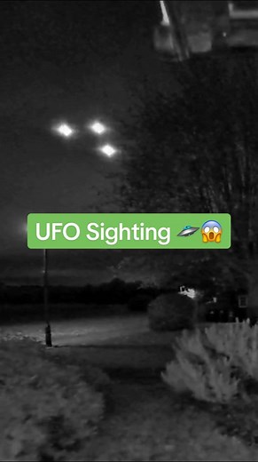 A man captures three UFOs gliding in perfect formation! 🛸😱 #ParanormalCaughtOnCamera