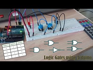 Logic Gates using Arduino || Coder C