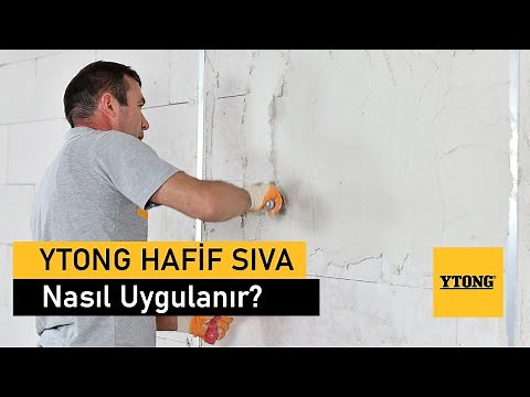 YTONG HAFİF SIVA Nasıl Uygulanır?