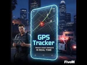 Five M Script GPS Tracker (ESX,QBCORE,Standalone)