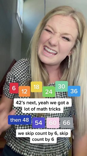 I’m sure my future students will roast me when they see this #skipcounting #multiplication #TalkCurlyToMe #teacher #fyp