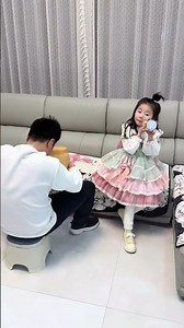 Dad's secret money will be dug out by his daughter 😂 #funny #healthyparenting #cute