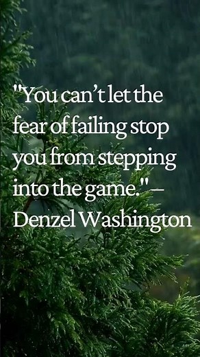 “Denzel Washington’s Secret to Success | Motivation in Seconds