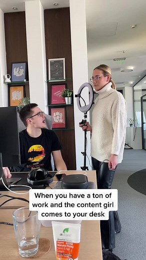 Why you gotta be so rude? #fyp #tiktok #foryoupage #comedy #agencylife #officehumor #digitalagency #coworkers #officefun #worktime #coworkersbelike #contentcreator #contentcreatorlife