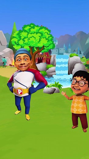 kasian upin Ipin #kartun #lucu #trending #animasi
