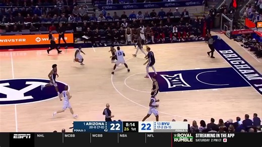 The block and the bucket 🔥 📺 ESPN | Arizona Athletics