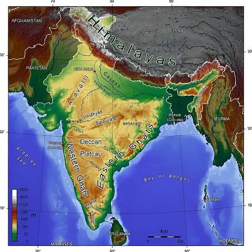 India Geo Map