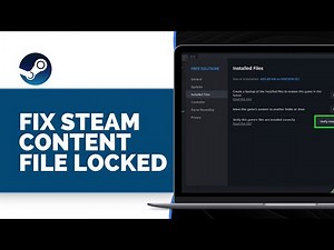 How To Fix Steam Content File Locked (Full Guide)