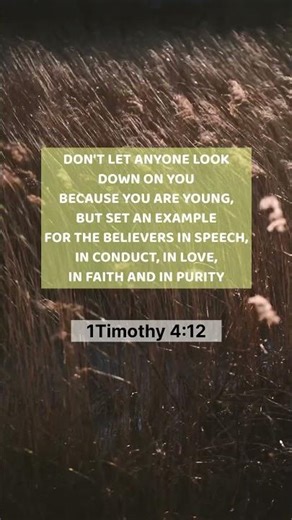 1 Timothy 4:12
