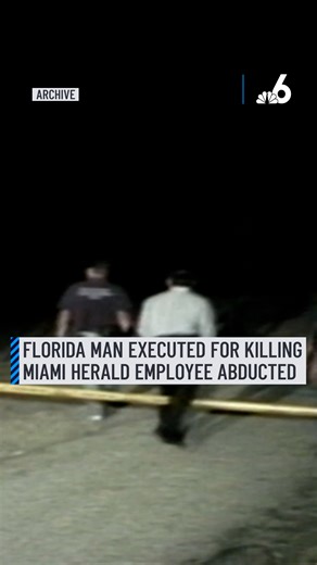 A Florida man convicted of killing a Miami Herald employee who was abducted on her lunch break has been executed. Michael Tanzi was pronounced dead following a three-drug injection at Florida State Prison for the April 2000 strangling of Janet Acosta, a production worker at the South Florida paper. The victim was attacked in her van, beaten, robbed, driven to the Florida Keys and then strangled before her body was left on an island. Full story: http://on.nbc6.com/zqyDxnw #keys #florida #newspape