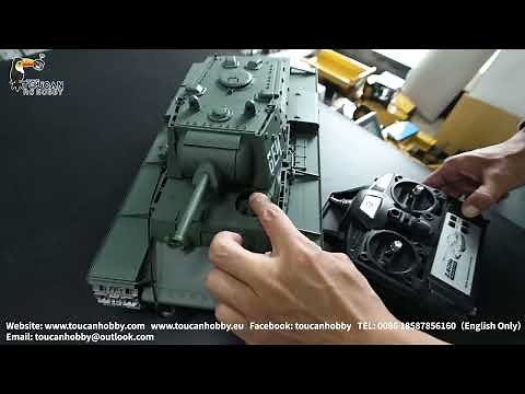 How to binding and start running your Henglong 7.0 RC tank?
