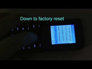 Factory Reset Telstra T-Lite TCL T311A